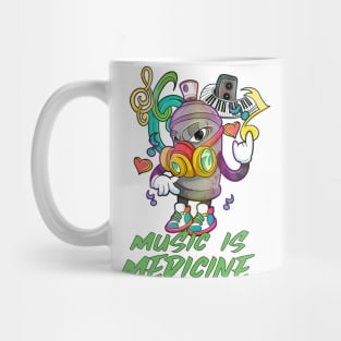 Music Graffiti cartoon Mug